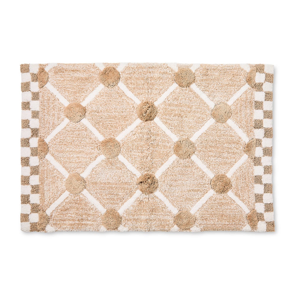 MACKENZIE-CHILDS Mackenzie-chilllds Lattice & Dot Bath Rug - Image 7