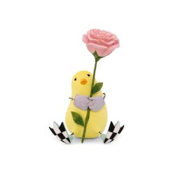 MACKENZIE-CHILDS Mackenzie-chilllds Patience Brewster Chick with Flower