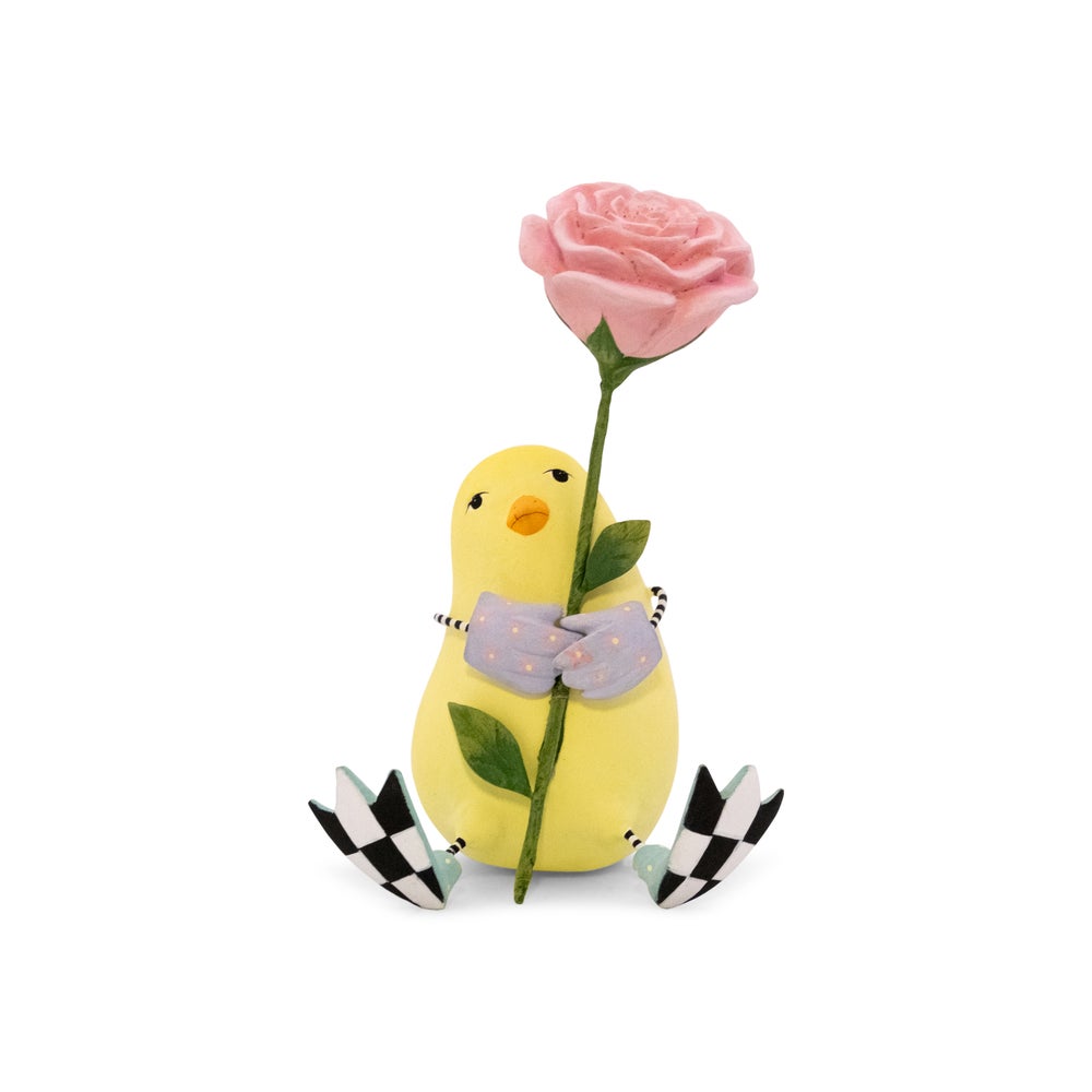 MACKENZIE-CHILDS Mackenzie-chilllds Patience Brewster Chick with Flower