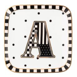 Alternative view of MACKENZIE-CHILDS Mackenzie-chilllds Monogram Dish