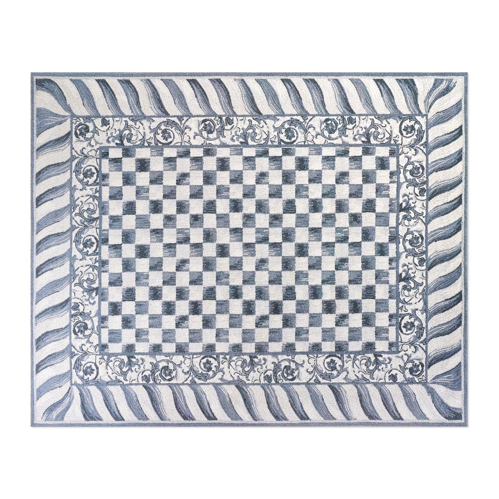 Mackenzie-chilllds Sterling Check Washable Rug - Image 7