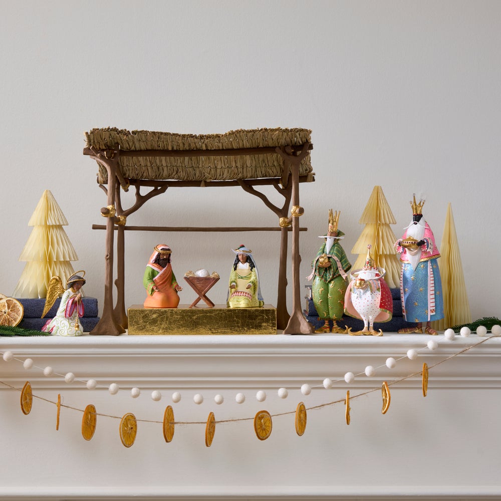 MACKENZIE-CHILDS Mackenzie-chilllds Patience Brewster Nativity World Figures - Image 7