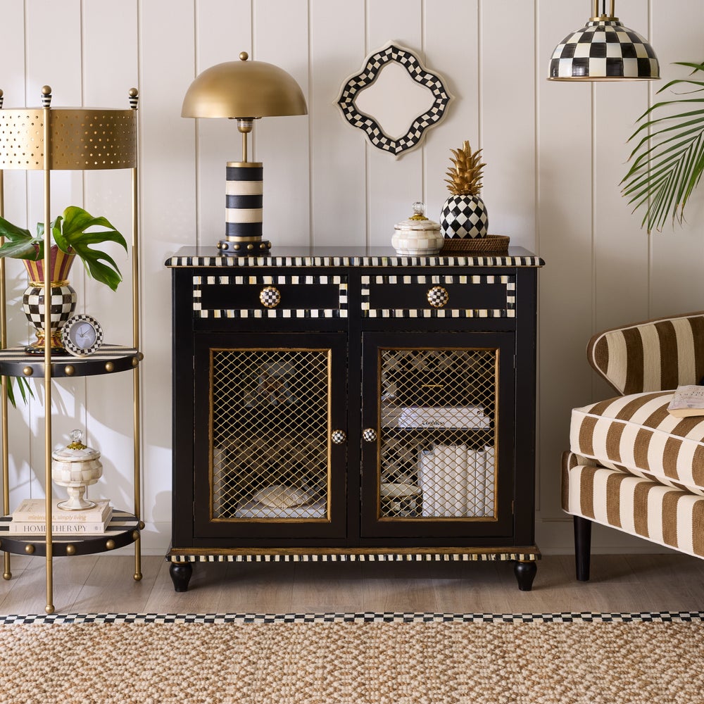 Courtly Criss-Cross Cabinet - Image 3