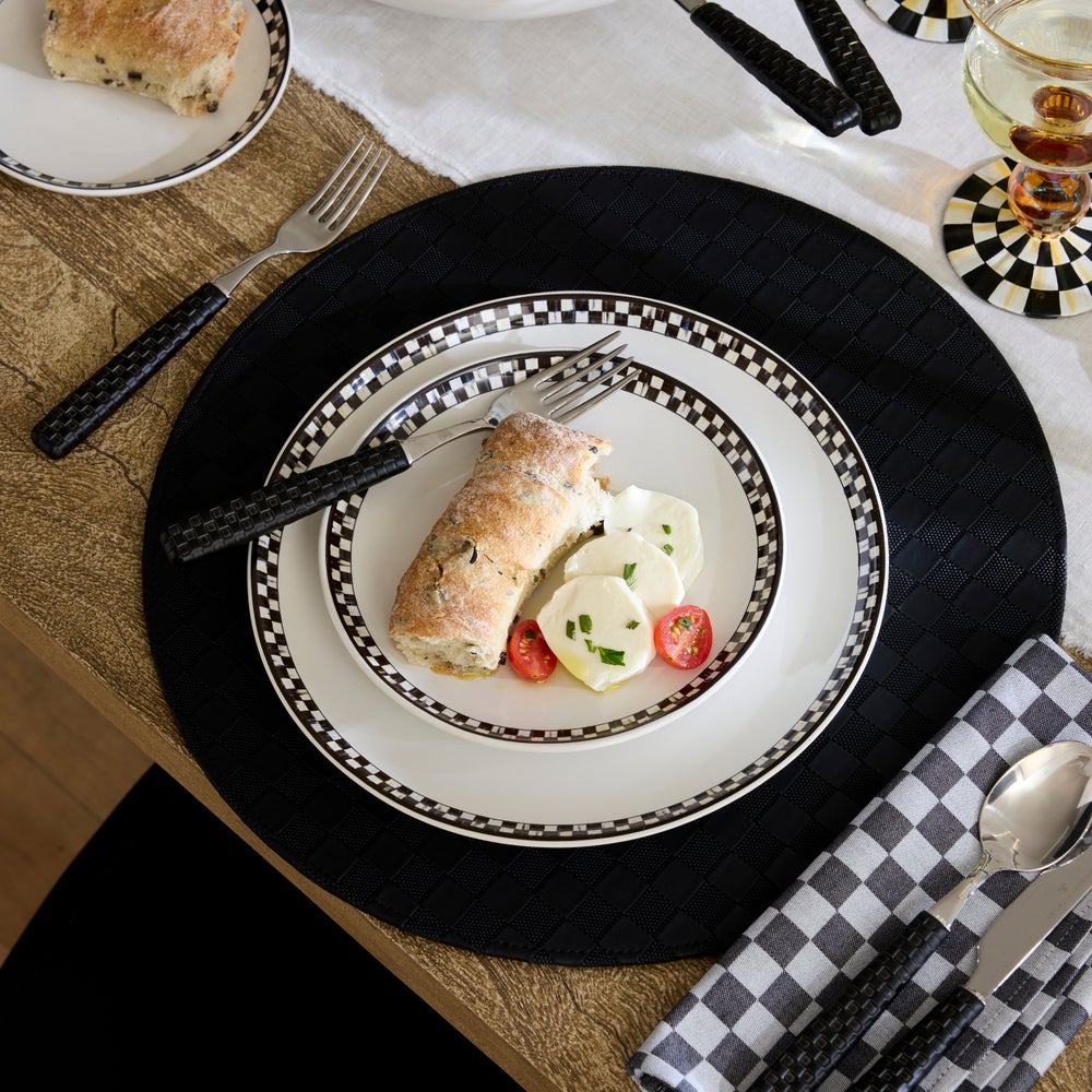 Courtly Check Everyday Small Plates, Set of 4 - Image 4