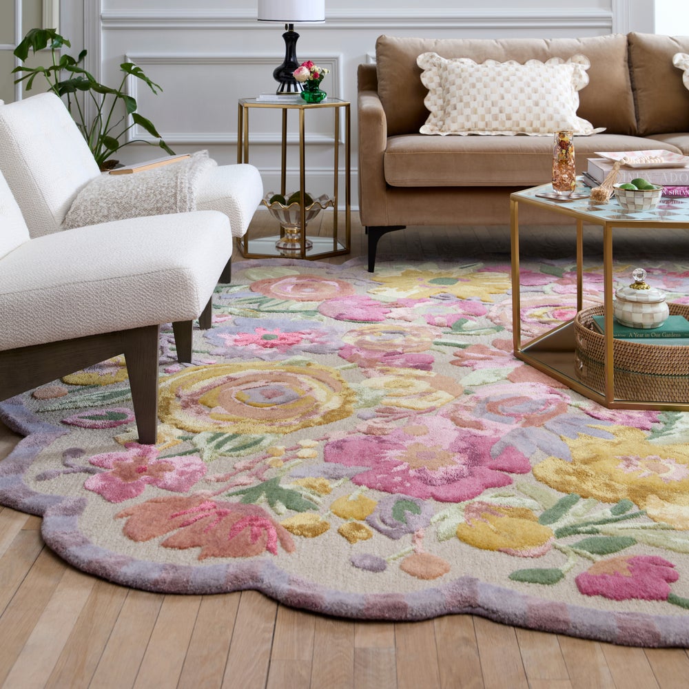 MACKENZIE-CHILDS Mackenzie-chilllds Scalloped Flower Meadow Rug - Image 7