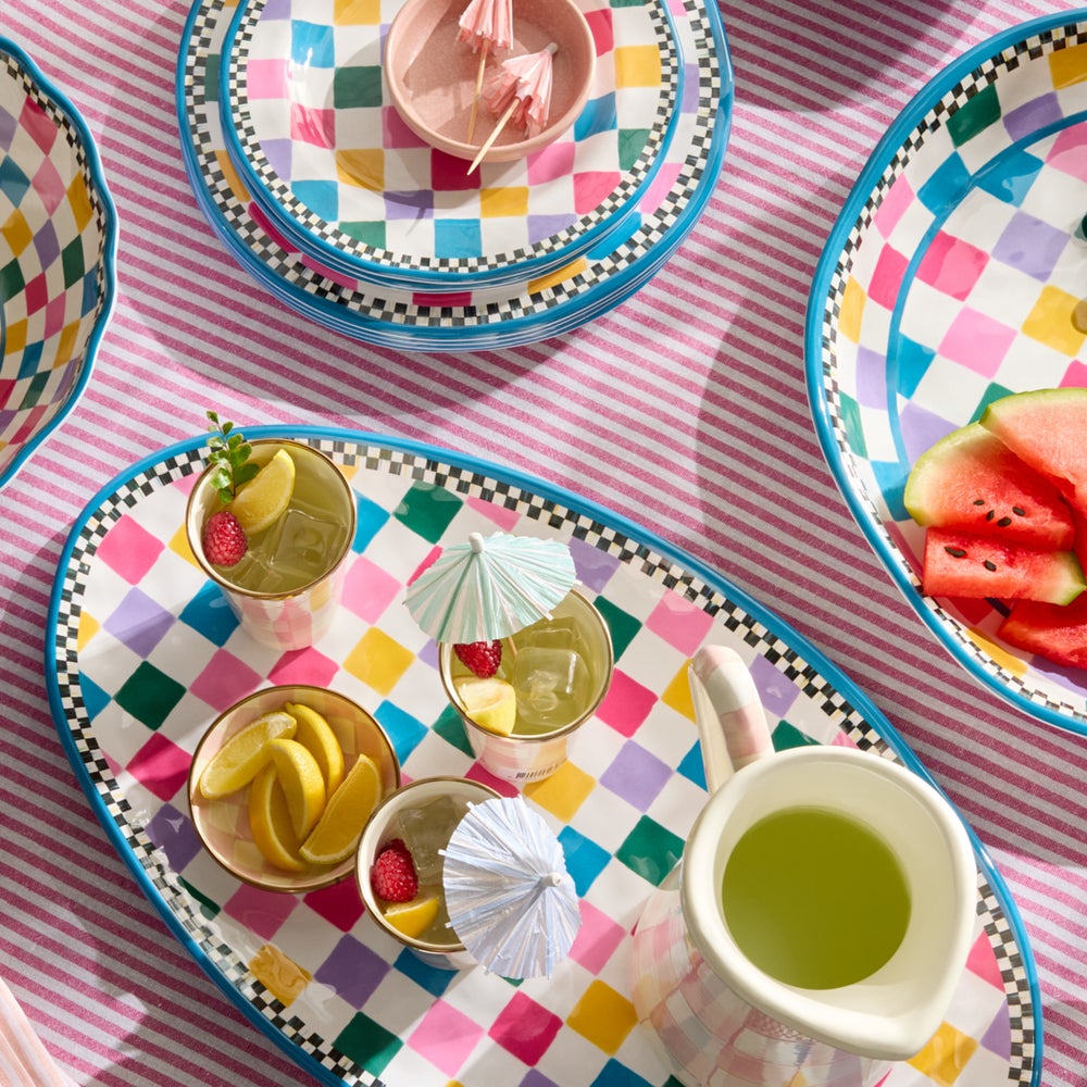 MACKENZIE-CHILDS Mackenzie-chilllds Jamboree Melamine Serveware - Image 5