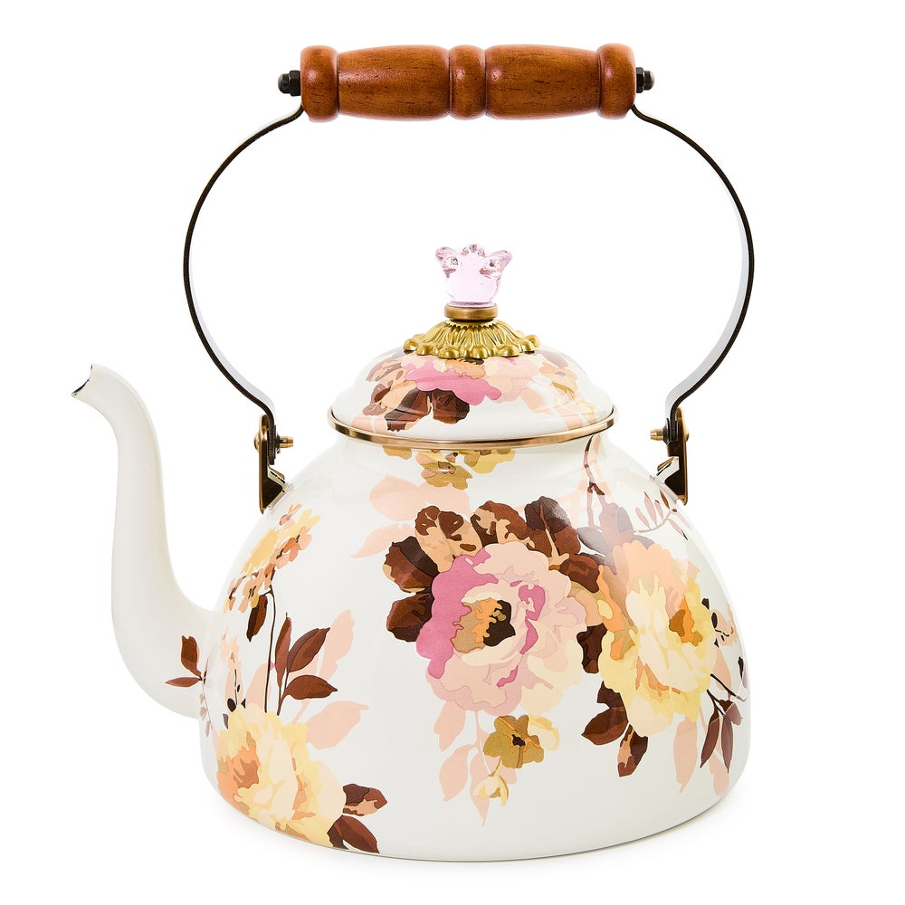 MACKENZIE-CHILDS Mackenzie-chilllds Floral Tea Kettle - Image 14