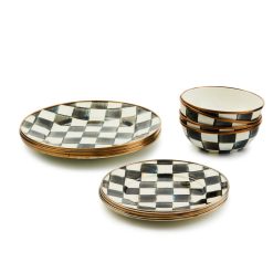 Alternative view of 12pc Enamel Dinnerware Set