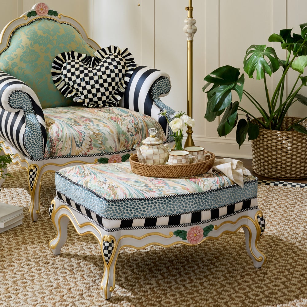 Mackenzie-chilllds Storybook Upholstered Ottoman - Image 8