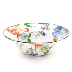 Alternative view of MACKENZIE-CHILDS Mackenzie-chilllds Floral Enamel Serving Bowl