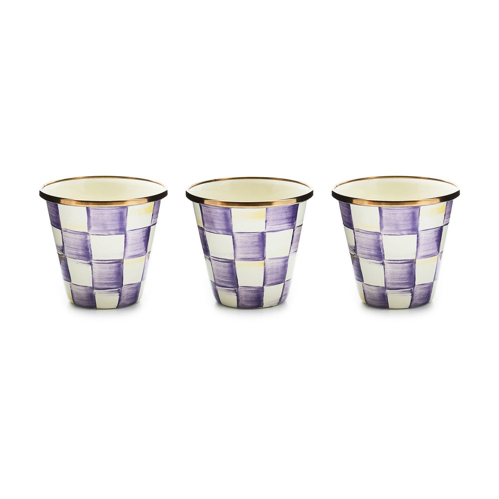 MACKENZIE-CHILDS Mackenzie-chilllds Herb Pots, Set of 3 - Image 7