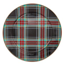 Alternative view of Black Tartan Dinnerware