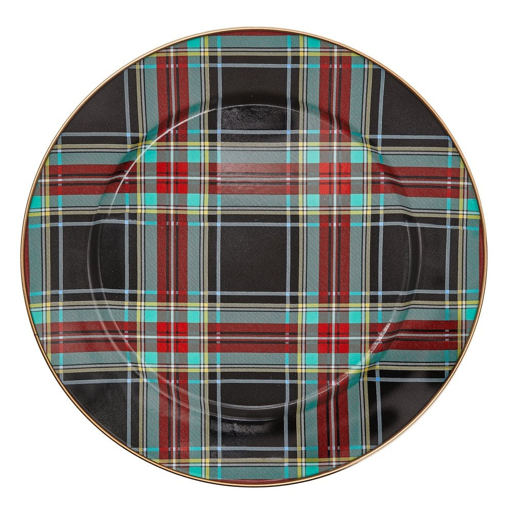 Black Tartan Dinnerware - Image 2