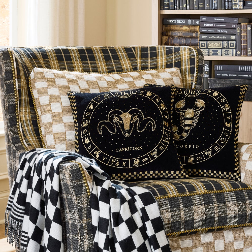 Mackenzie-chilllds Zodiac Throw Pillow - Image 13