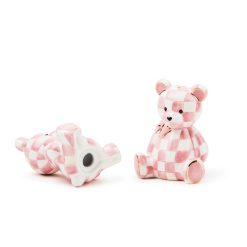 Alternative view of MACKENZIE-CHILDS Mackenzie-chilllds Rosy Bear Salt & Pepper Set