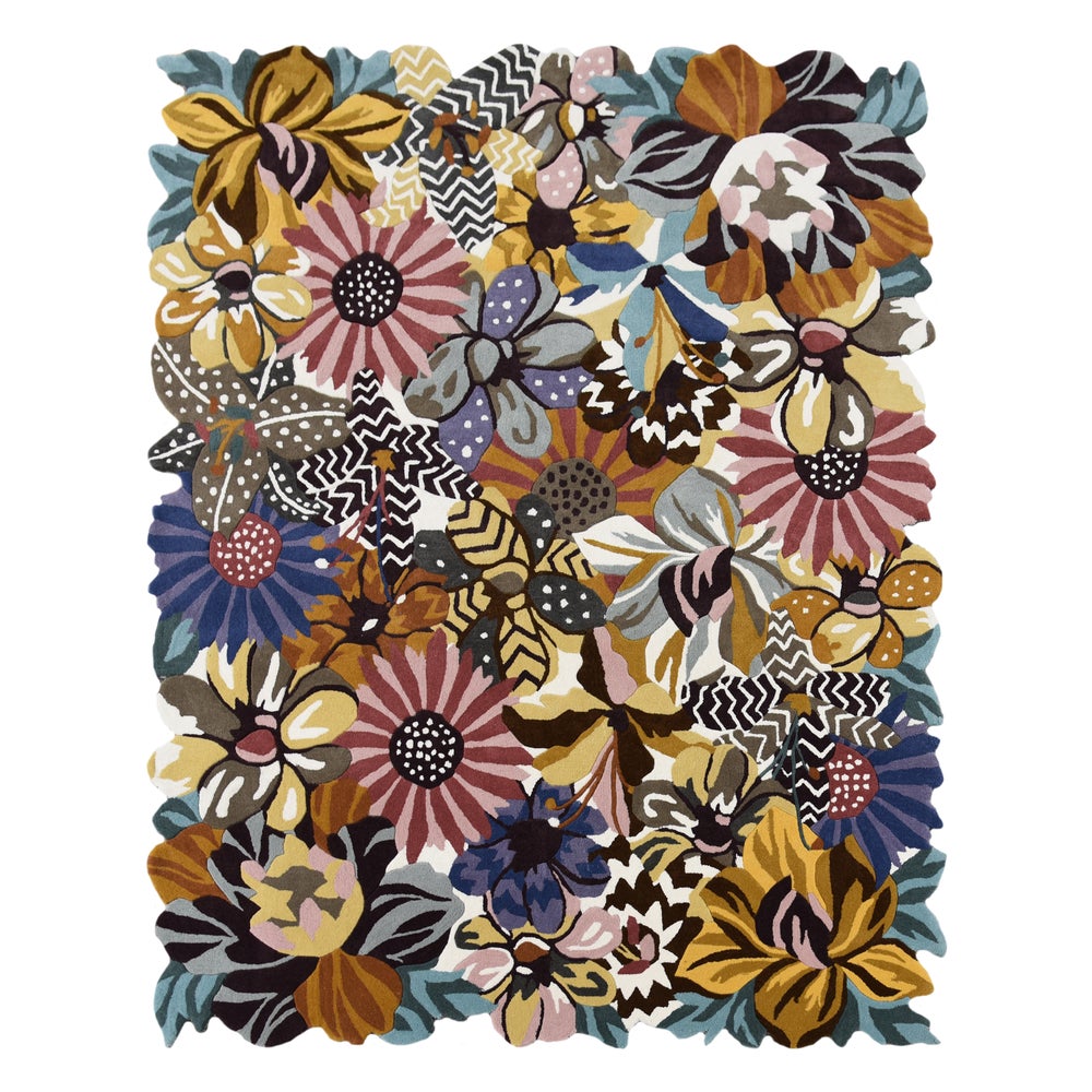 MACKENZIE-CHILDS Mackenzie-chilllds Milano Floral Rug - Image 5