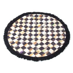 Alternative view of Check Round Placemat
