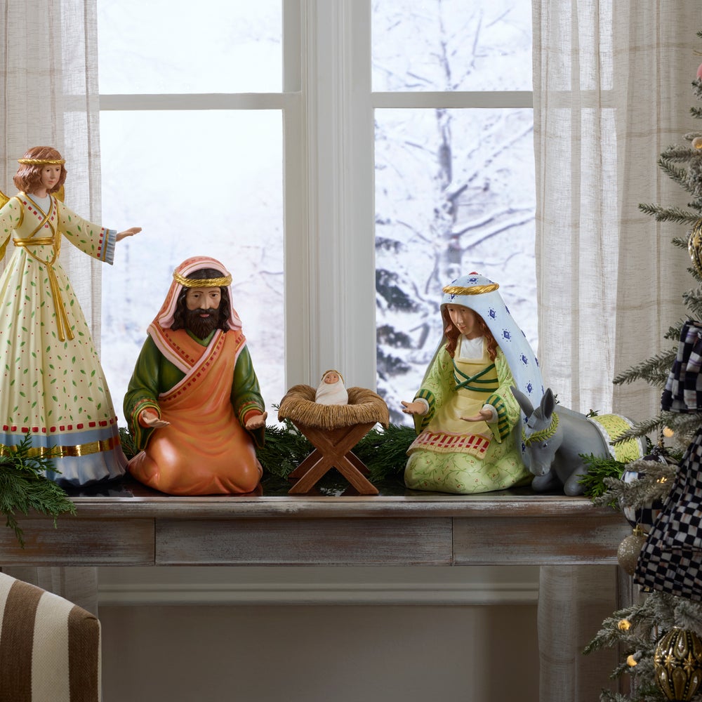 MACKENZIE-CHILDS Mackenzie-chilllds Patience Brewster Nativity Display Figure - Image 13