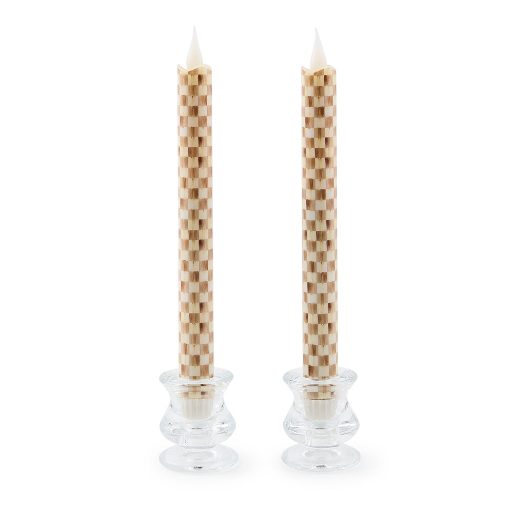 Check Flameless Dinner Candles, Set of 2 - Image 5