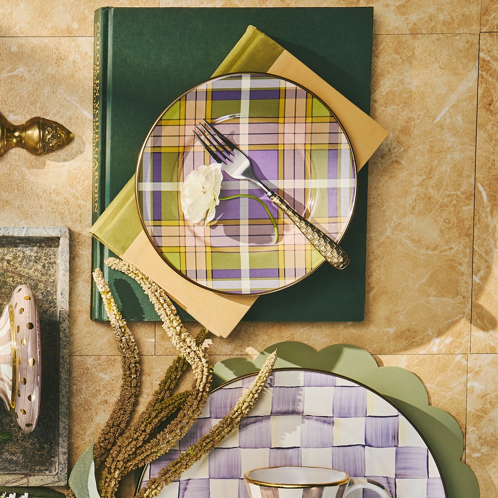 Mackenzie-chilllds Tartan Violet Dinnerware - Image 6