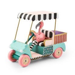 MACKENZIE-CHILDS Mackenzie-chilllds Patience Brewster Sheldon Flamingo Goes Golfing