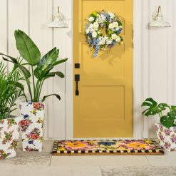 MACKENZIE-CHILDS Mackenzie-chilllds Flower Market Entrance Mat