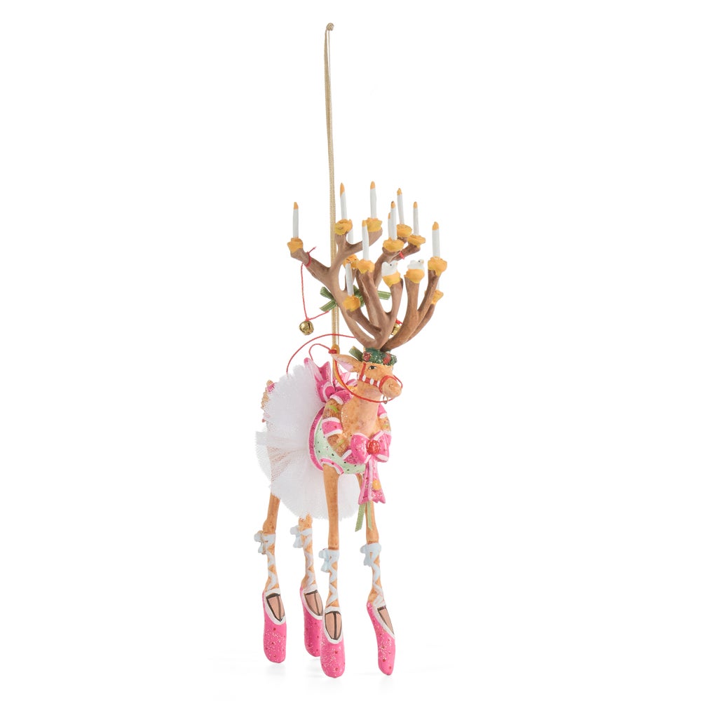 MACKENZIE-CHILDS Mackenzie-chilllds Patience Brewster Dash Away Reindeer Ornament - Image 8