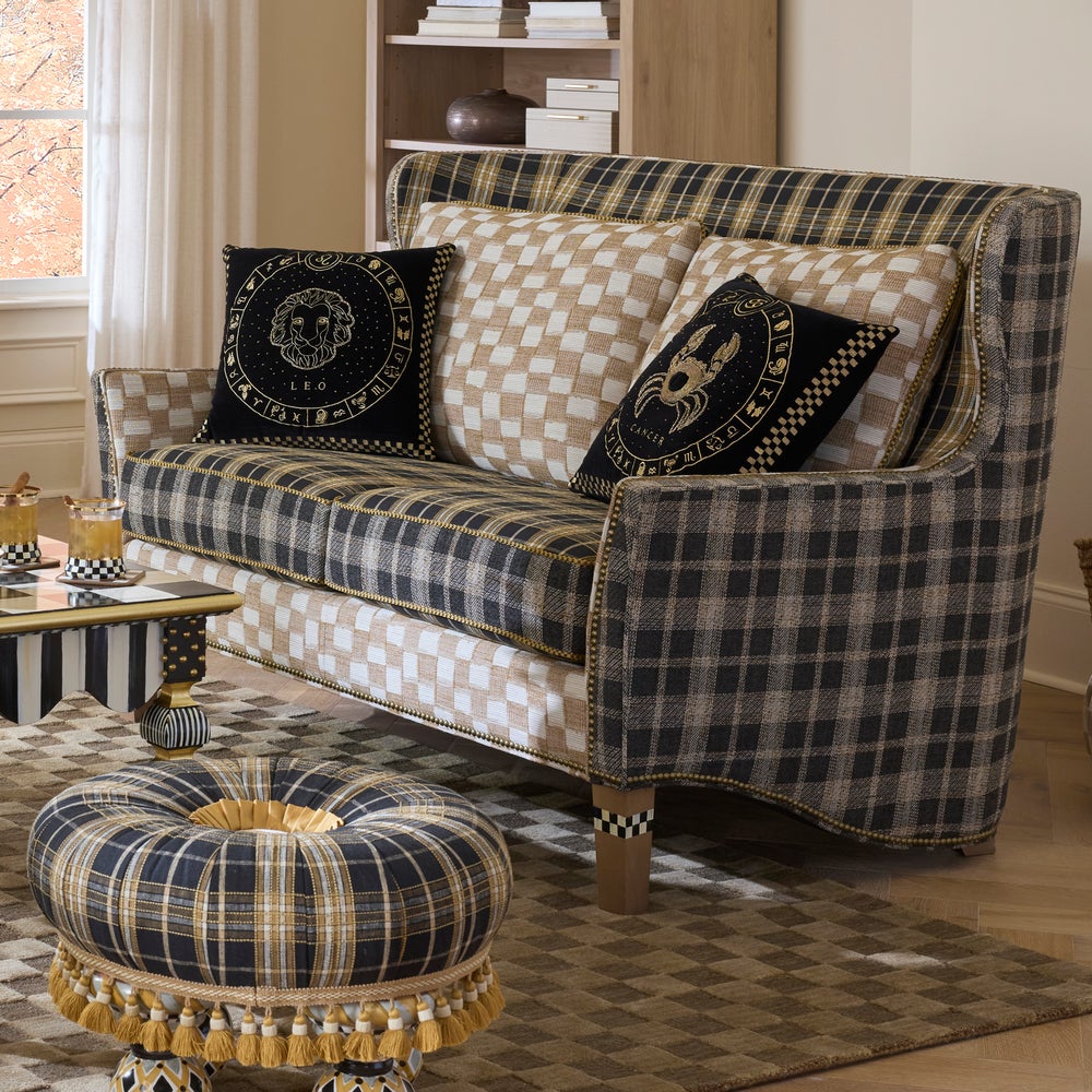 MACKENZIE-CHILDS Mackenzie-chilllds Mad For Plaid Furniture Collection - Image 13