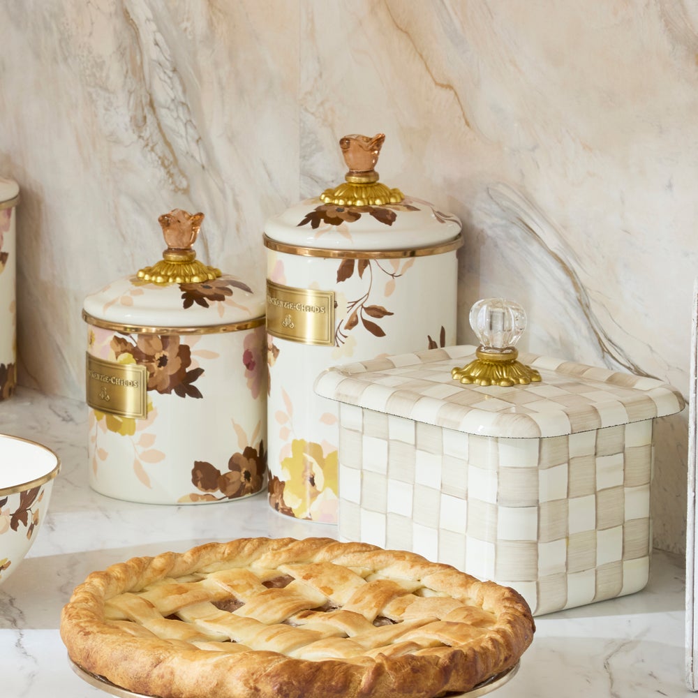 Mackenzie-chilllds Wild Rose White Canisters - Image 6