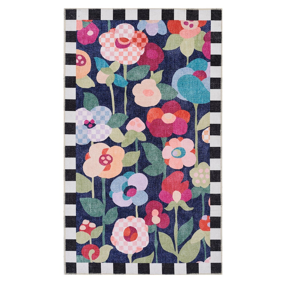 MACKENZIE-CHILDS Mackenzie-chilllds Posie Field Washable Rug - Image 4