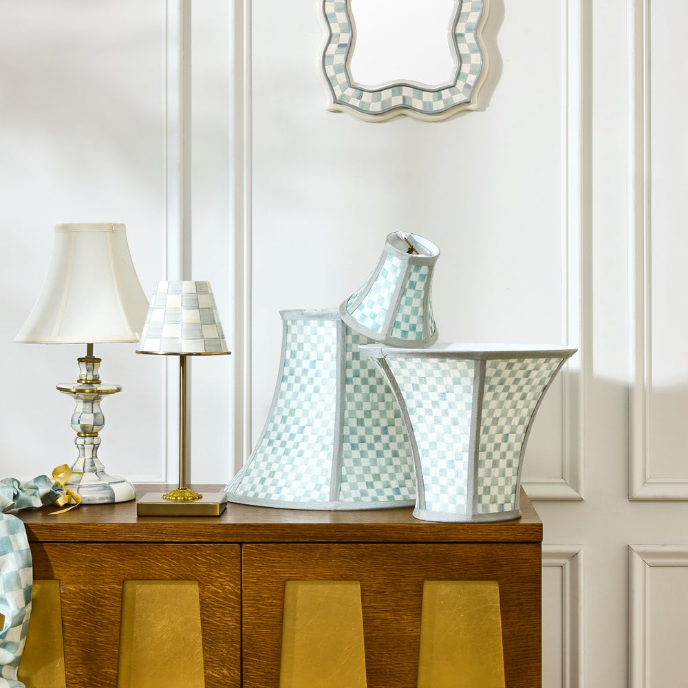 Check Lamp Shade - Image 3