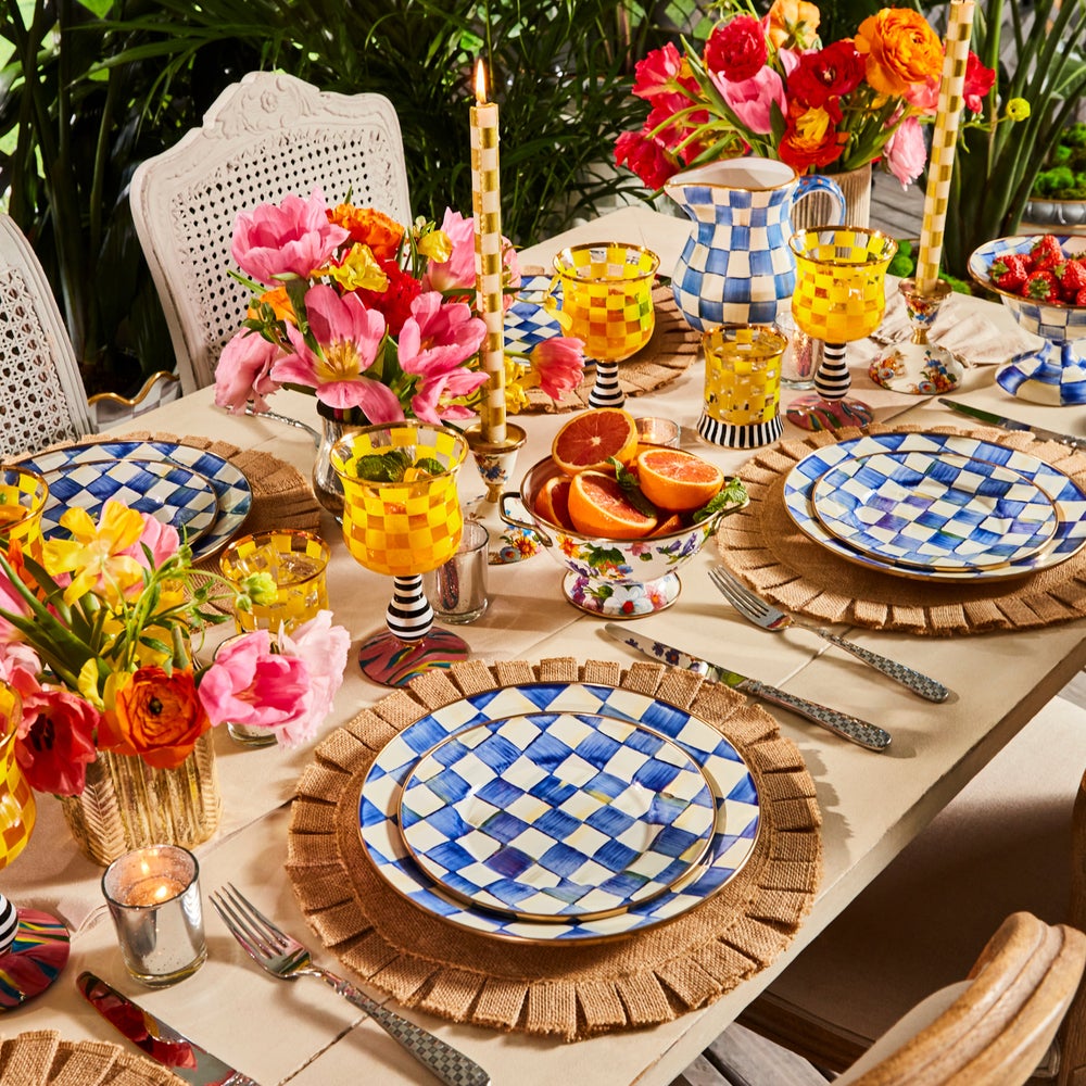 Check Dinnerware, Set of 4 - Image 3