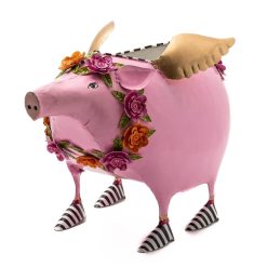 MACKENZIE-CHILDS Mackenzie-chilllds Patience Brewster Portia Pig Planter