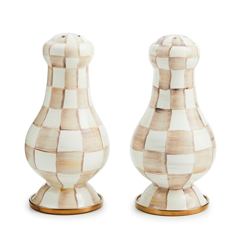 MACKENZIE-CHILDS Mackenzie-chilllds Enamel Salt & Pepper Shakers - Image 6