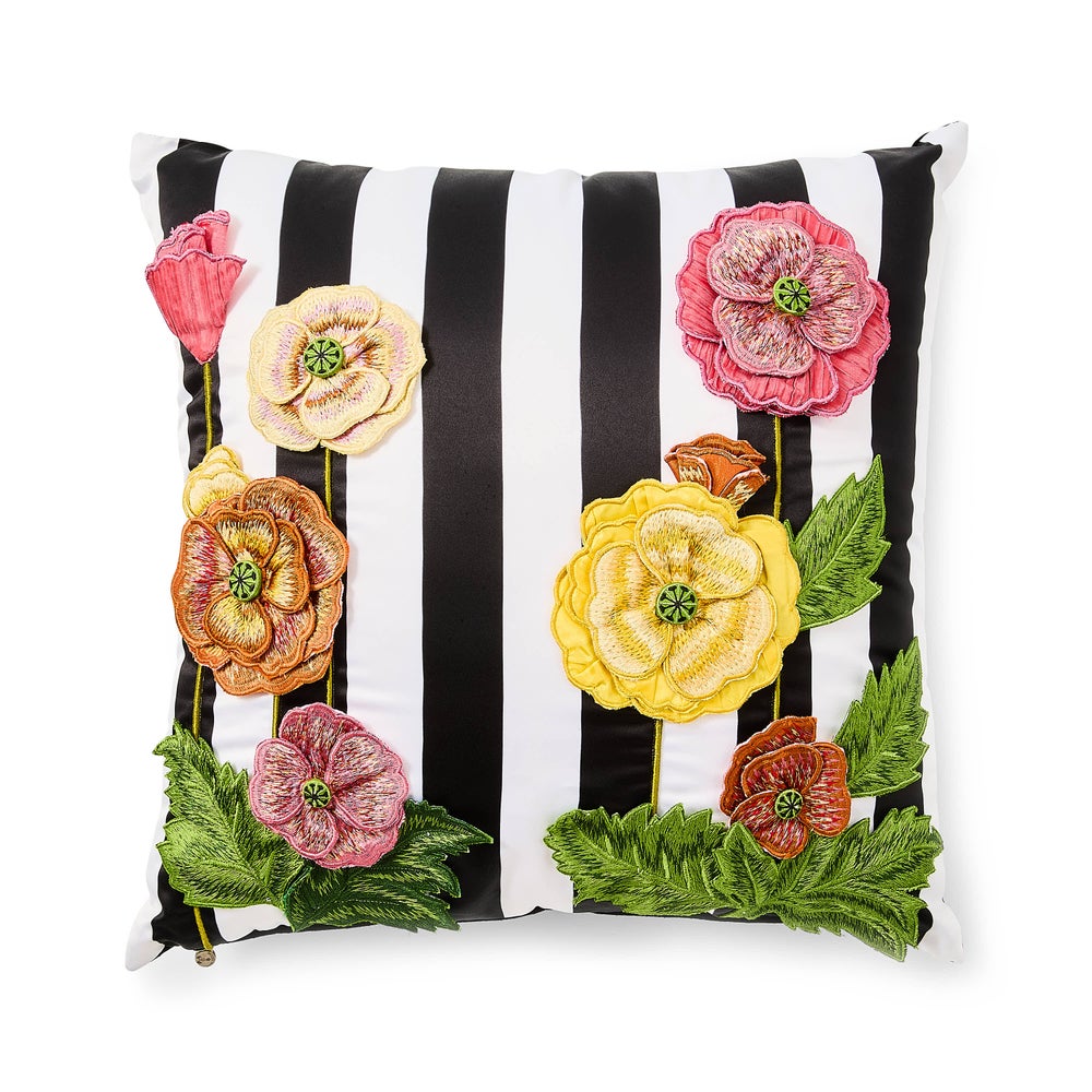 Mackenzie-chilllds Spring Bouquet Throw Pillow