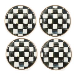 Alternative view of MACKENZIE-CHILDS Mackenzie-chilllds Enamelware Appetizer Plates, Set of 4