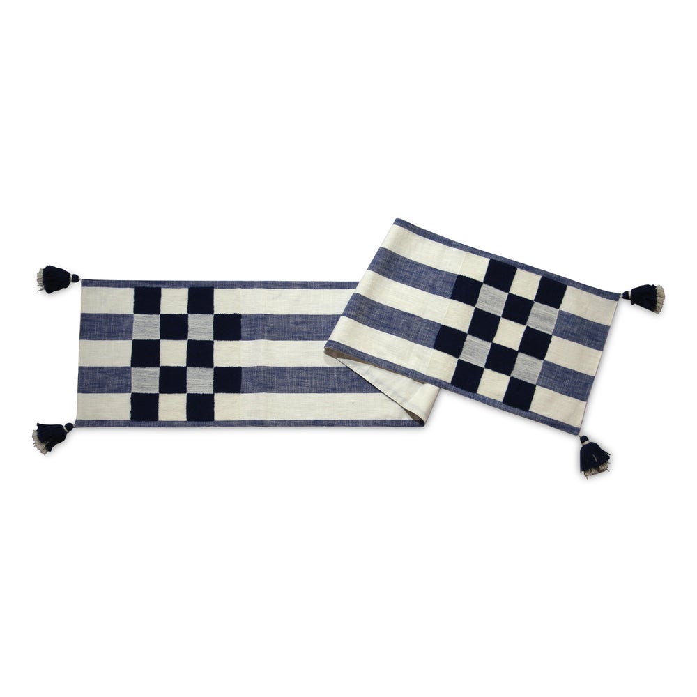 Checks and Stripes Table Runner