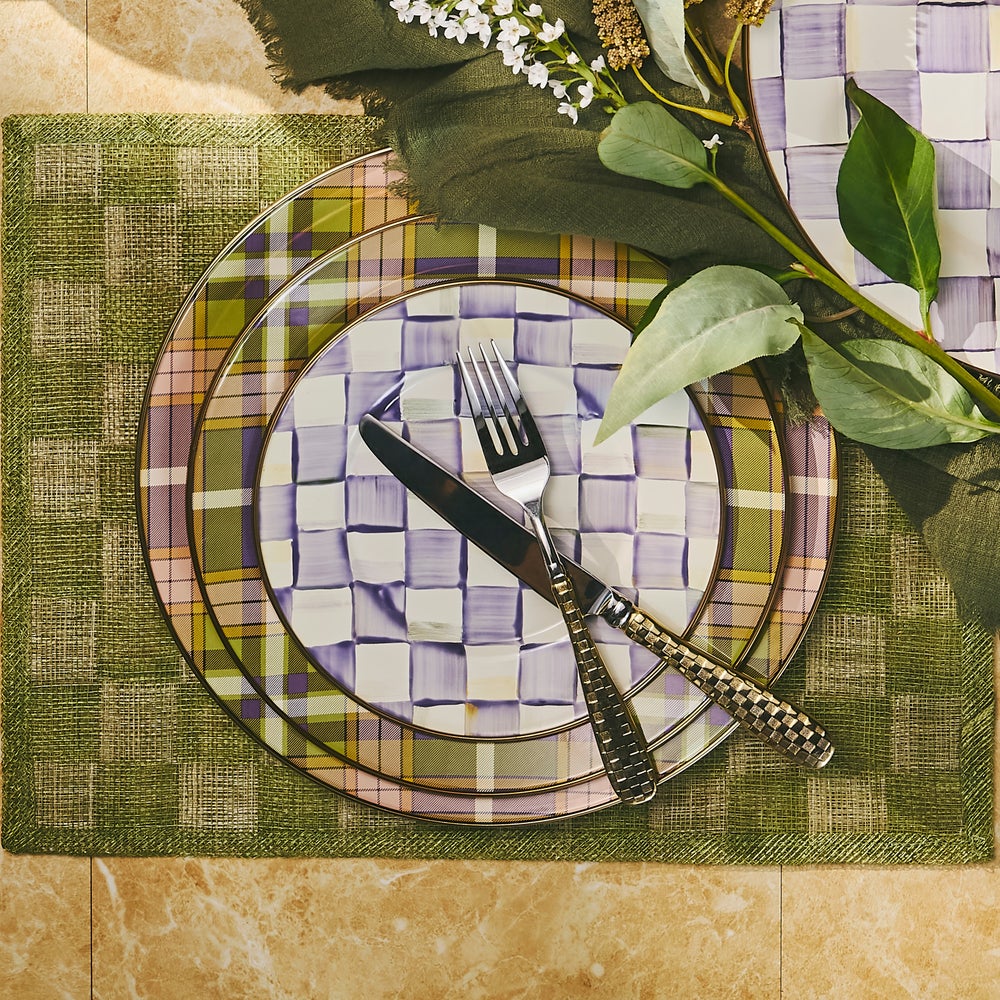 Mackenzie-chilllds Tartan Violet Dinnerware - Image 12