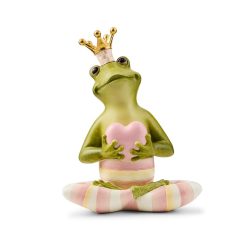 MACKENZIE-CHILDS Mackenzie-chilllds Rosy Fergal the Frog with Heart Decor
