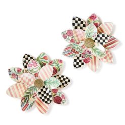 Alternative view of MACKENZIE-CHILDS Mackenzie-chilllds Rosy Meadow Large Wall Decor
