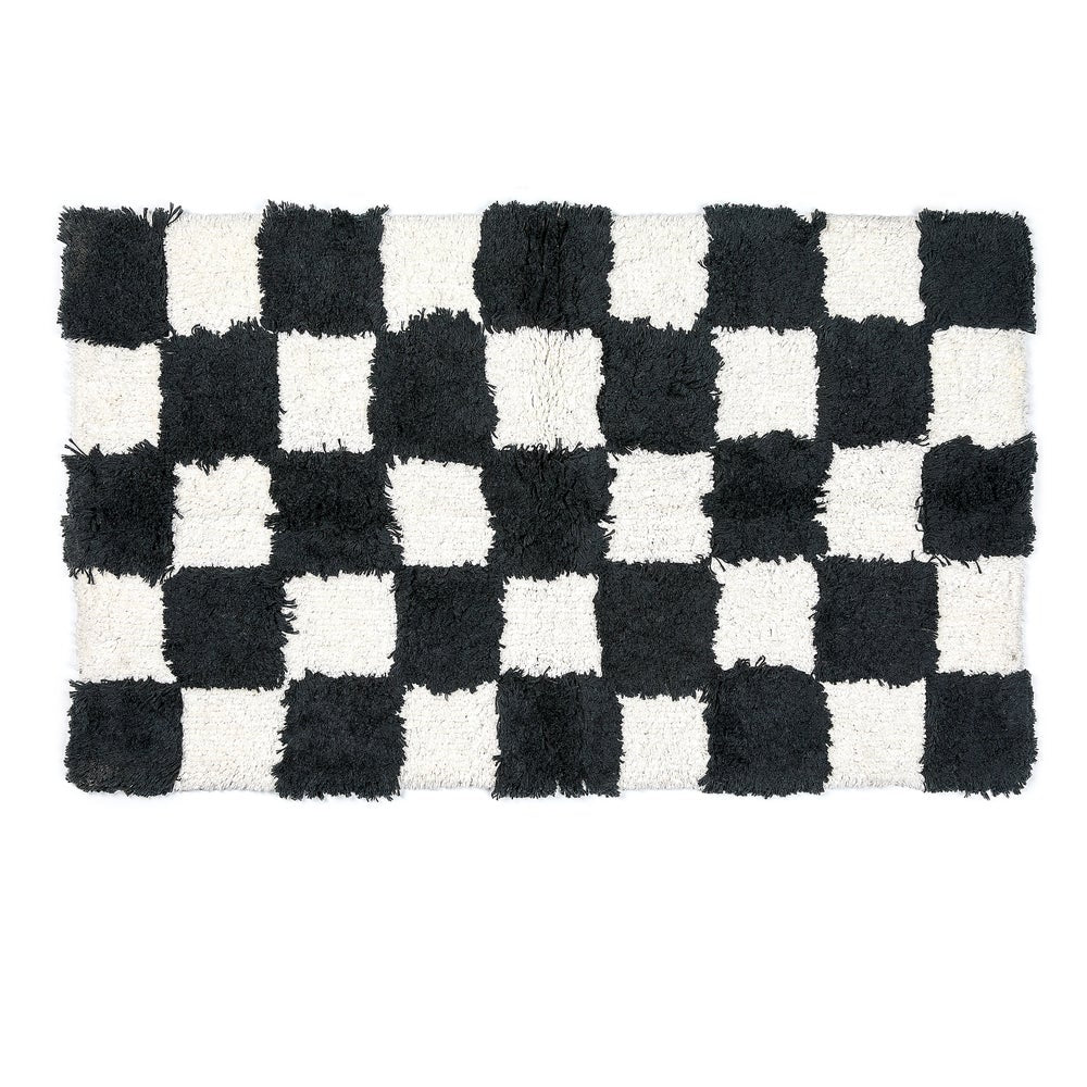 Checkerboard Bath Rug - Image 2