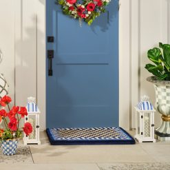 MACKENZIE-CHILDS Mackenzie-chilllds Royal Check Entrance Mat