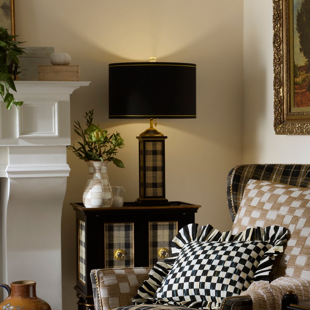 MACKENZIE-CHILDS Mackenzie-chilllds Mad for Plaid Table Lamp - Image 3