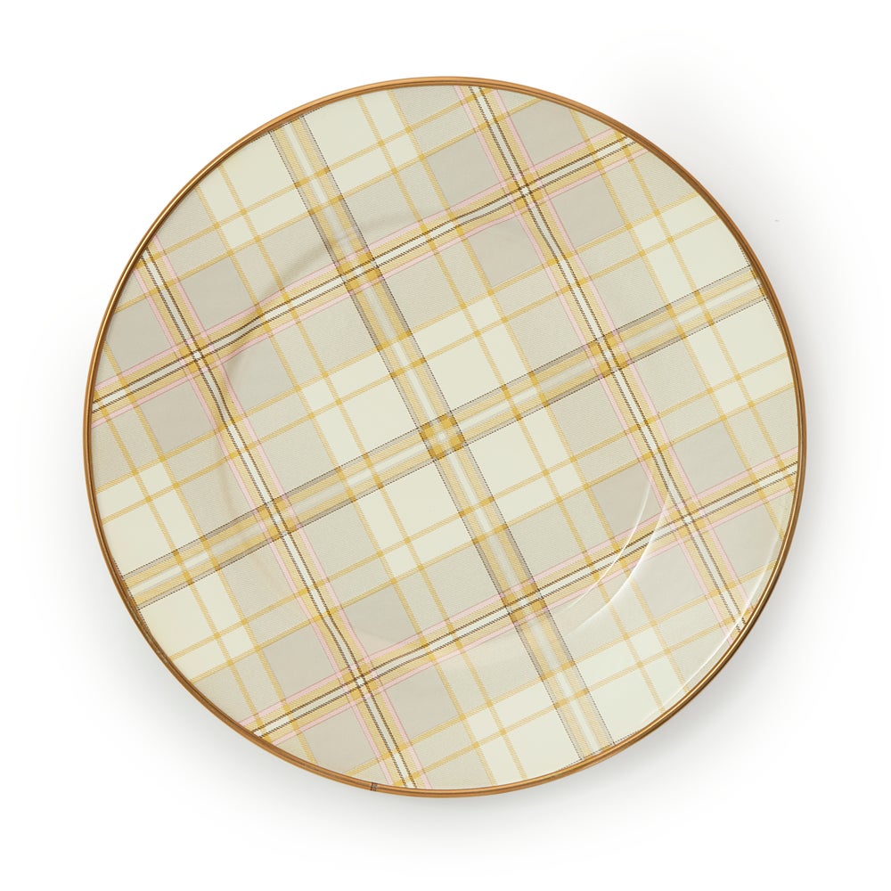 MACKENZIE-CHILDS Mackenzie-chilllds Latte Tartan Dinnerware - Image 4