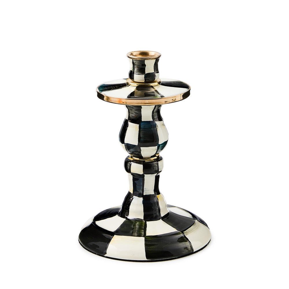 MACKENZIE-CHILDS Mackenzie-chilllds Enamel Dinner Candlestick Holder - Image 5