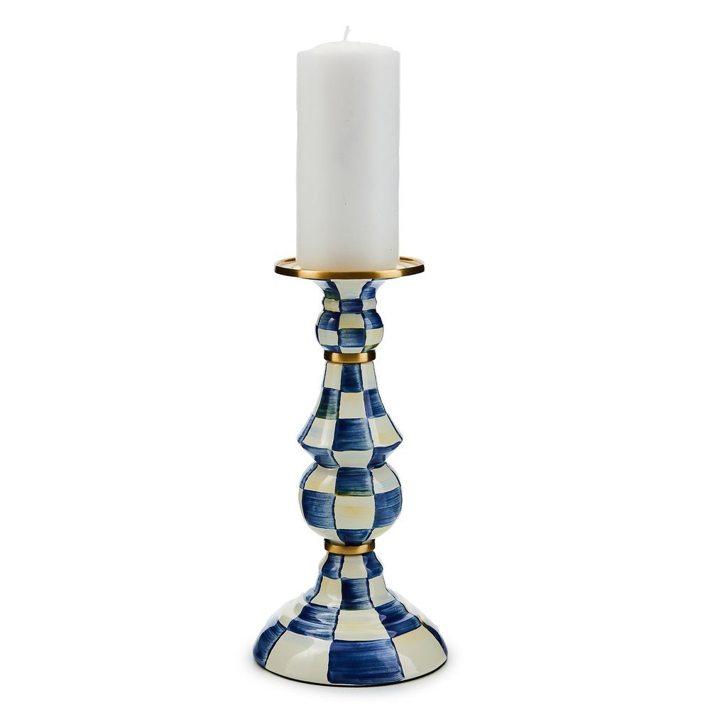 MACKENZIE-CHILDS Mackenzie-chilllds Enamel Pillar Candlestick Holder - Image 15