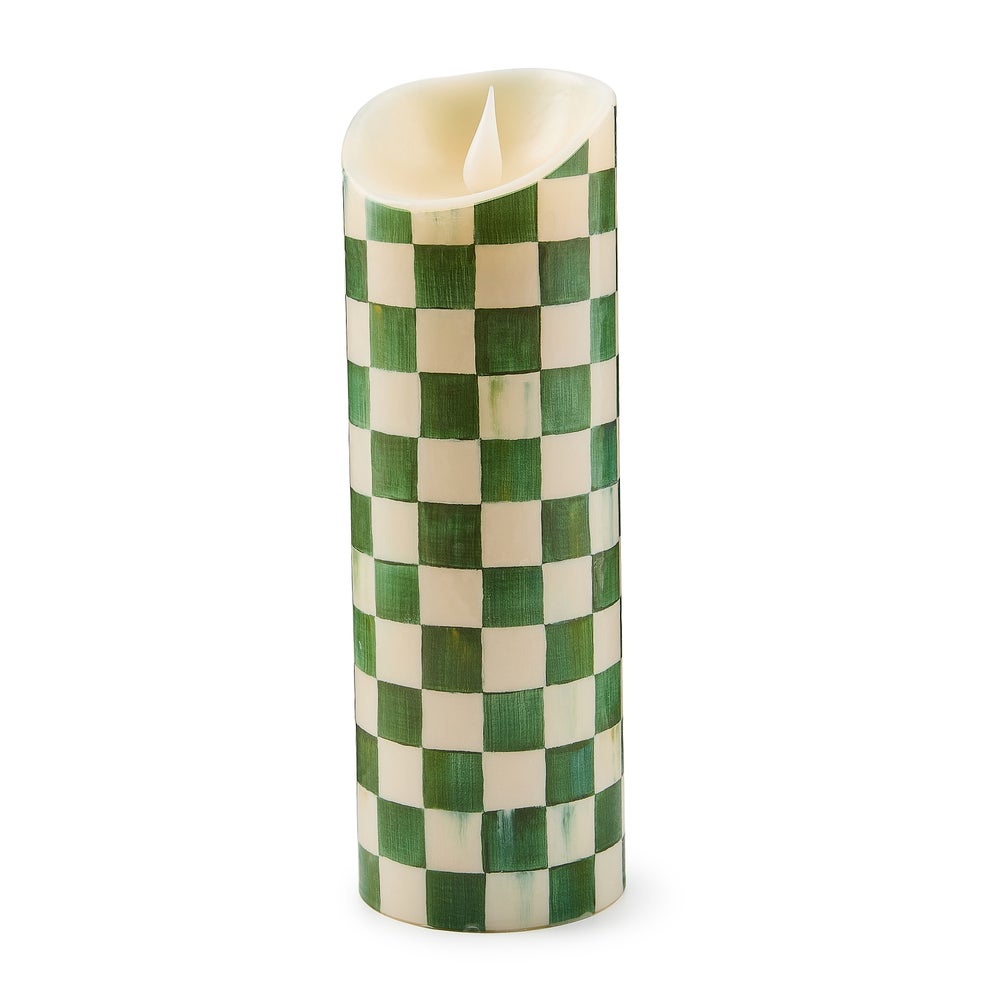 Check Flameless Pillar Candle - Image 12