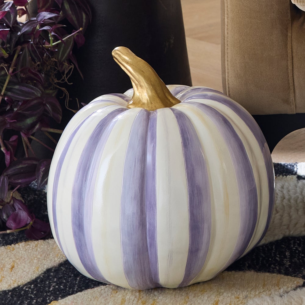 Mackenzie-chilllds Violet Stripe Medium Pumpkin - Image 4