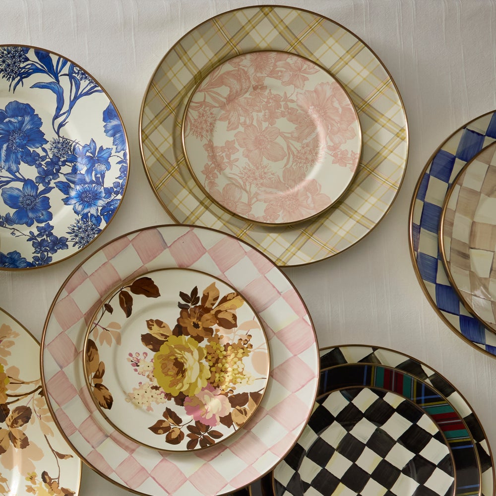 MACKENZIE-CHILDS Mackenzie-chilllds Latte Tartan Dinnerware - Image 13