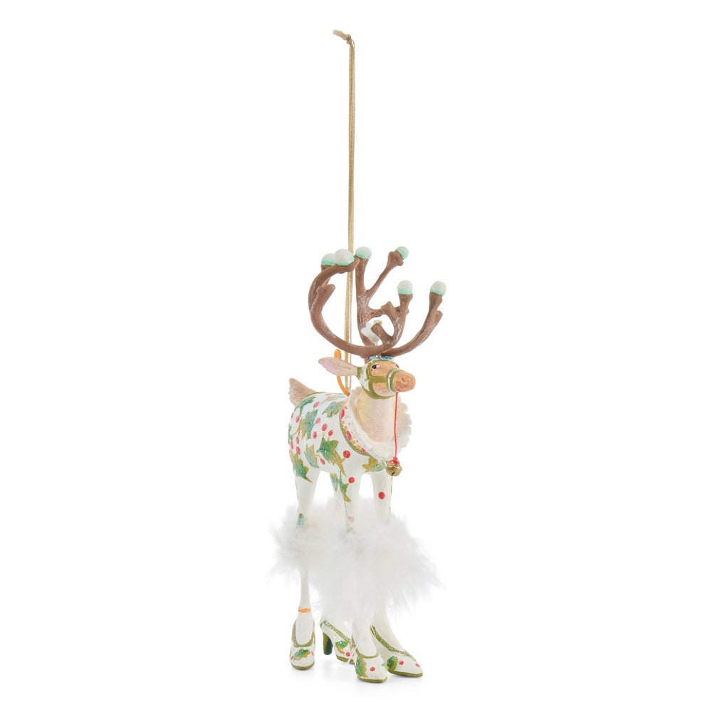 MACKENZIE-CHILDS Mackenzie-chilllds Patience Brewster Dash Away Reindeer Ornament - Image 3